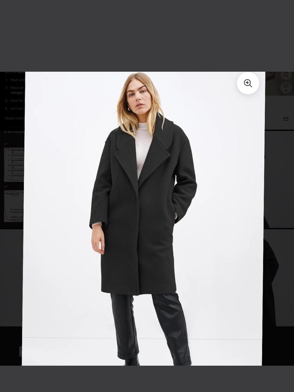 Marcella Owen Coat - 100% Italian Wool